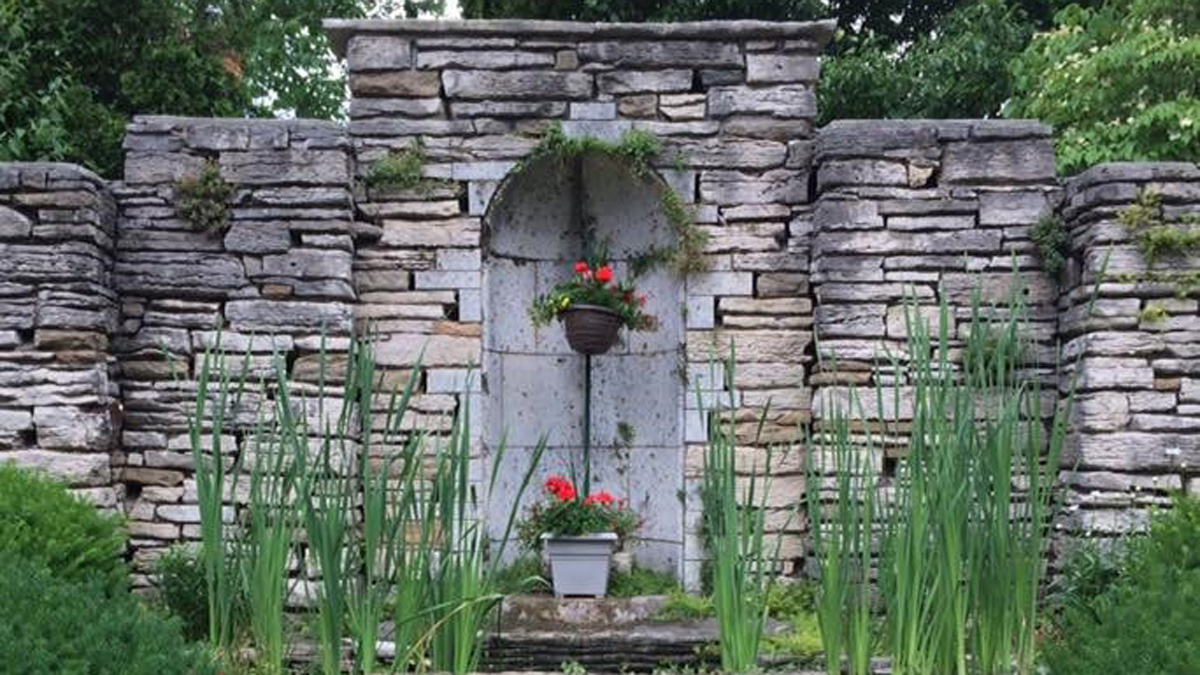 Scott Sunken Garden, Lansing, MI