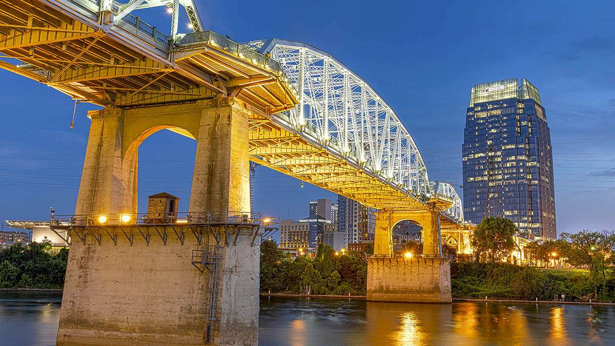 John Seigenthaler Pedestrian Bridge The Cultural Landscape Foundation