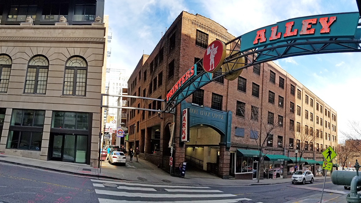Printer's Alley Historic District The Cultural Landscape Foundation