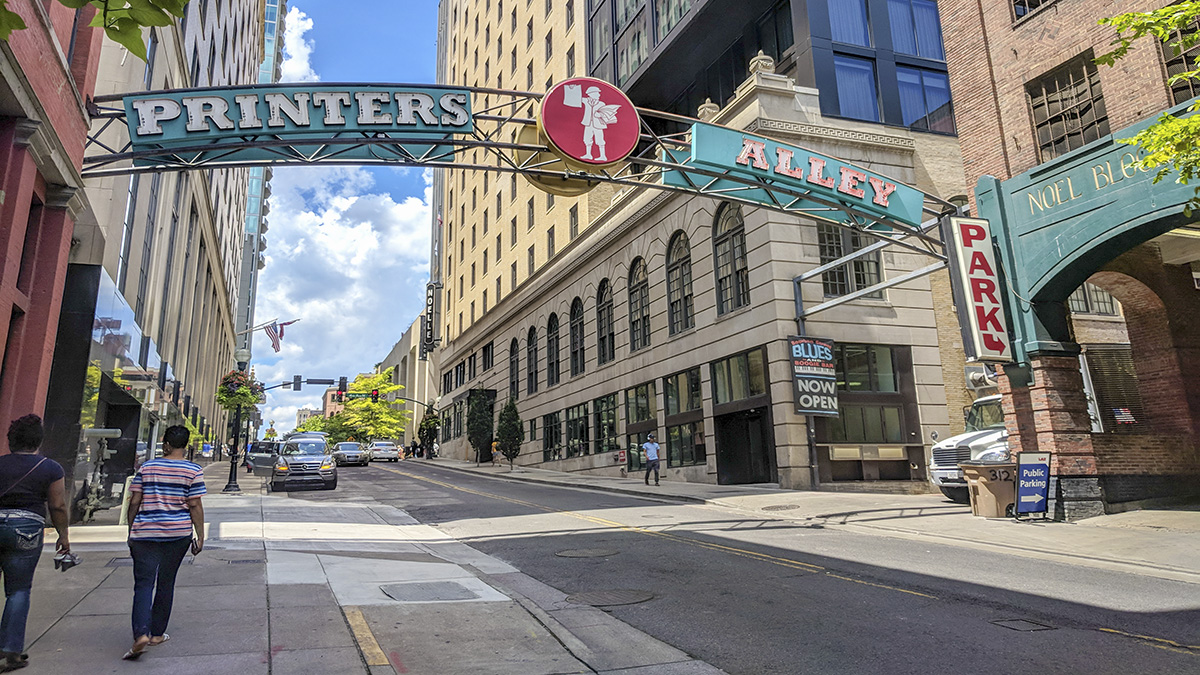 Printers Alley, Nashville, TN