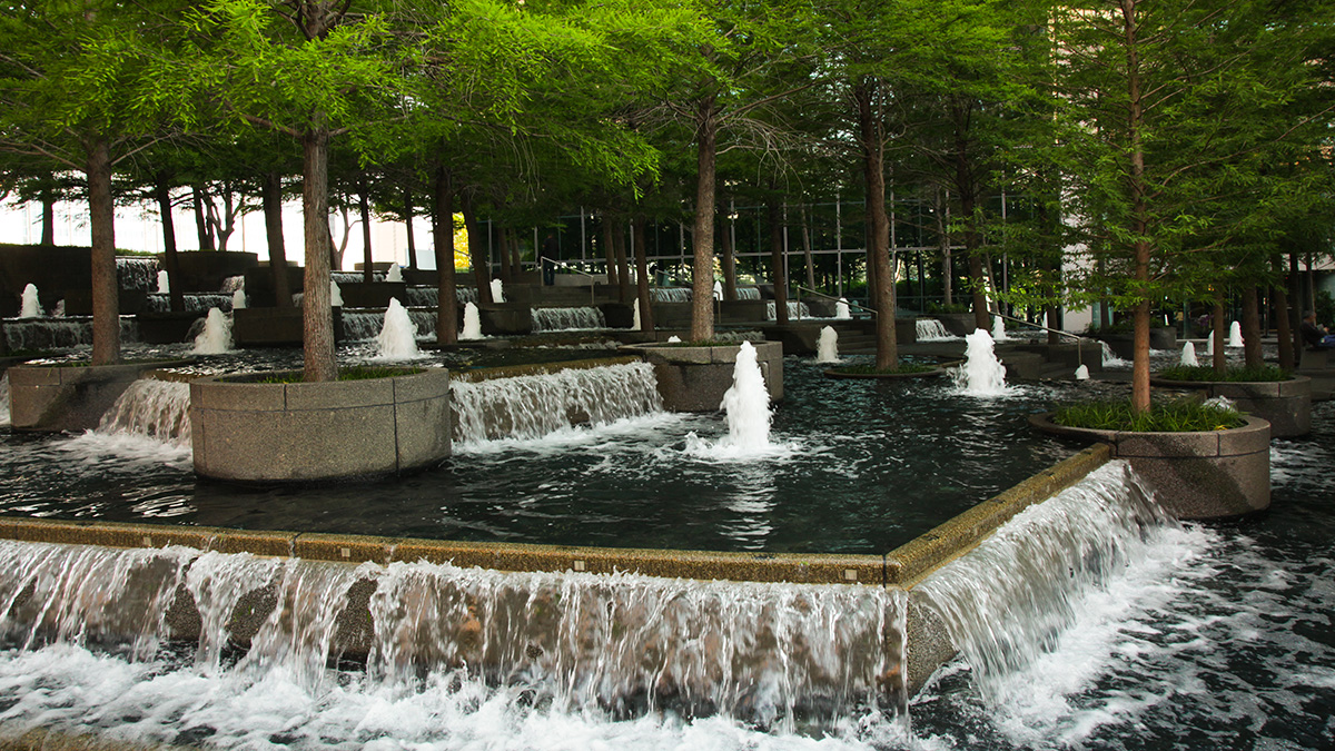 Fountain Place The Cultural Landscape Foundation