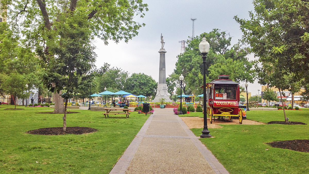 Travis Park The Cultural Landscape Foundation