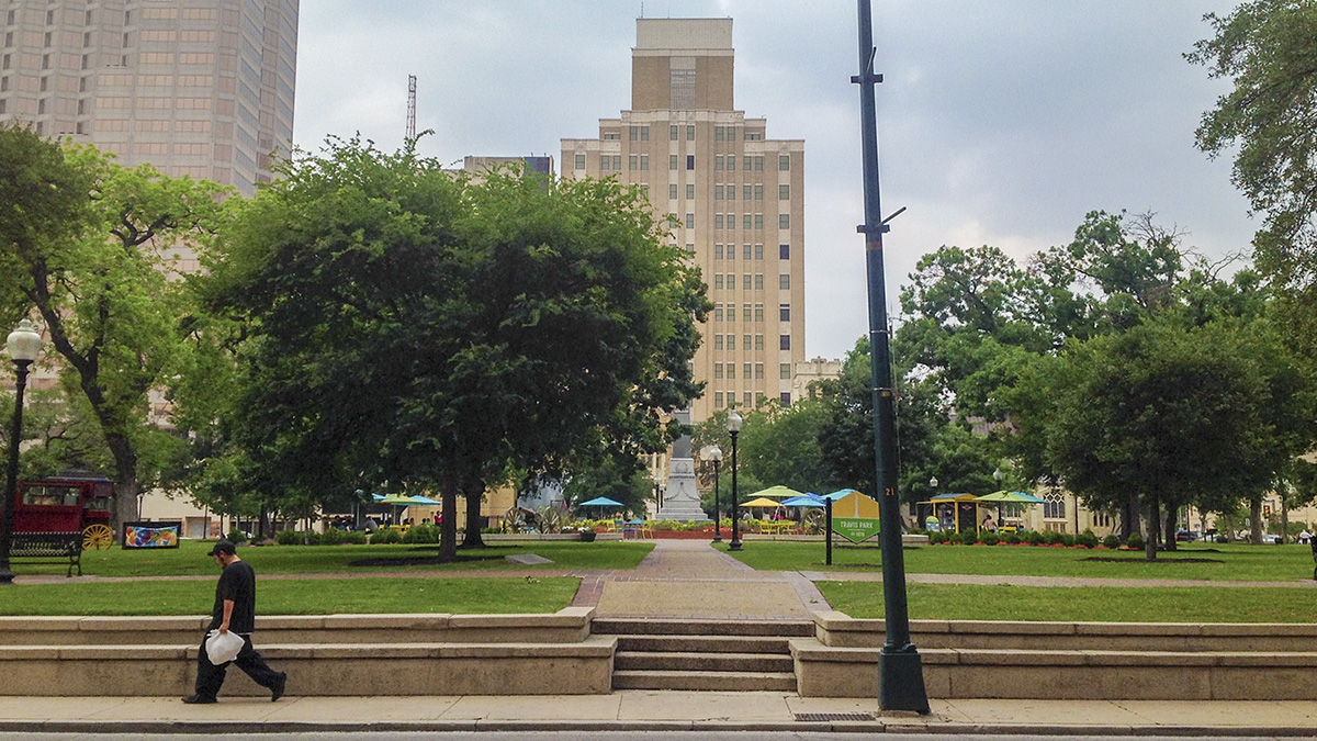 Travis Park The Cultural Landscape Foundation