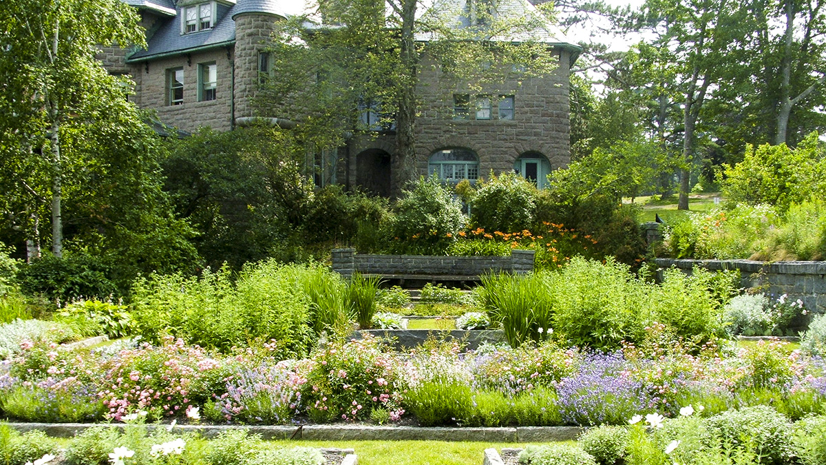 The Turrets Sea Side Garden, Bar Harbor, ME