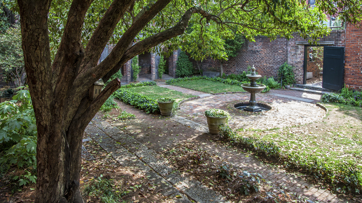 Poe Museum's Enchanted Garden, Richmond, VA