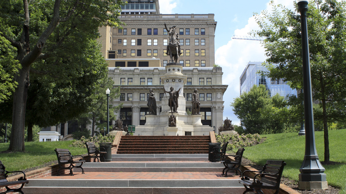 Virginia Washington Monument The Cultural Landscape Foundation