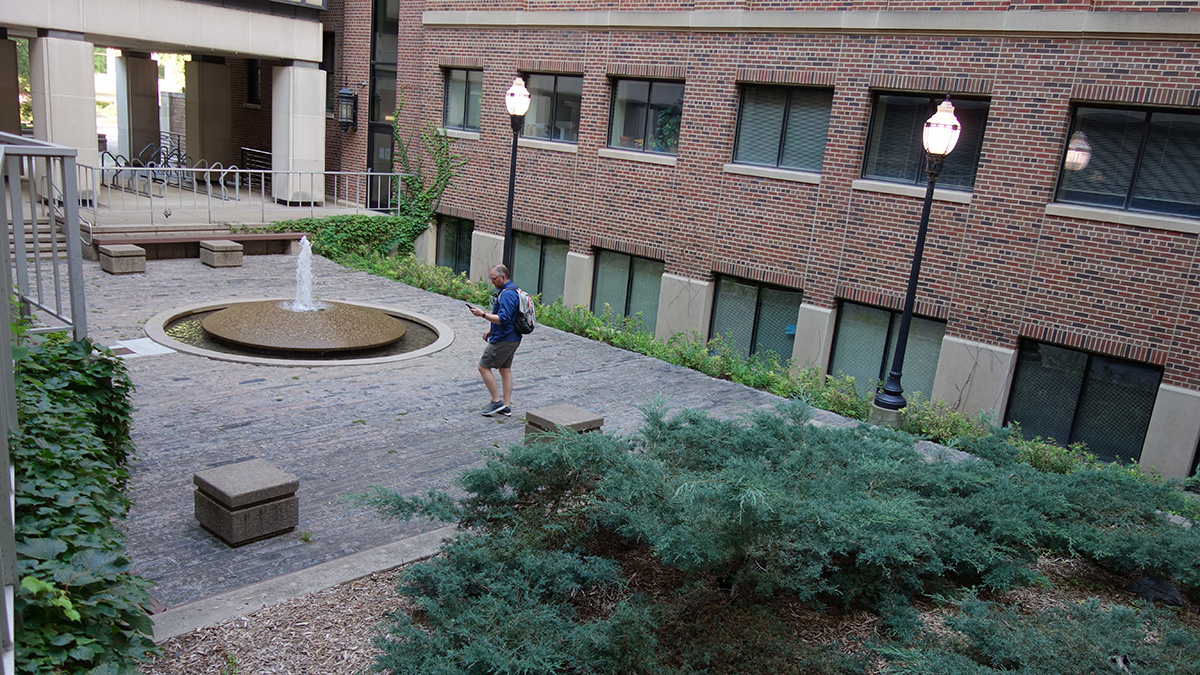 Vincent Murphy Courtyard, University of Minnesota, Minneapolis, MN