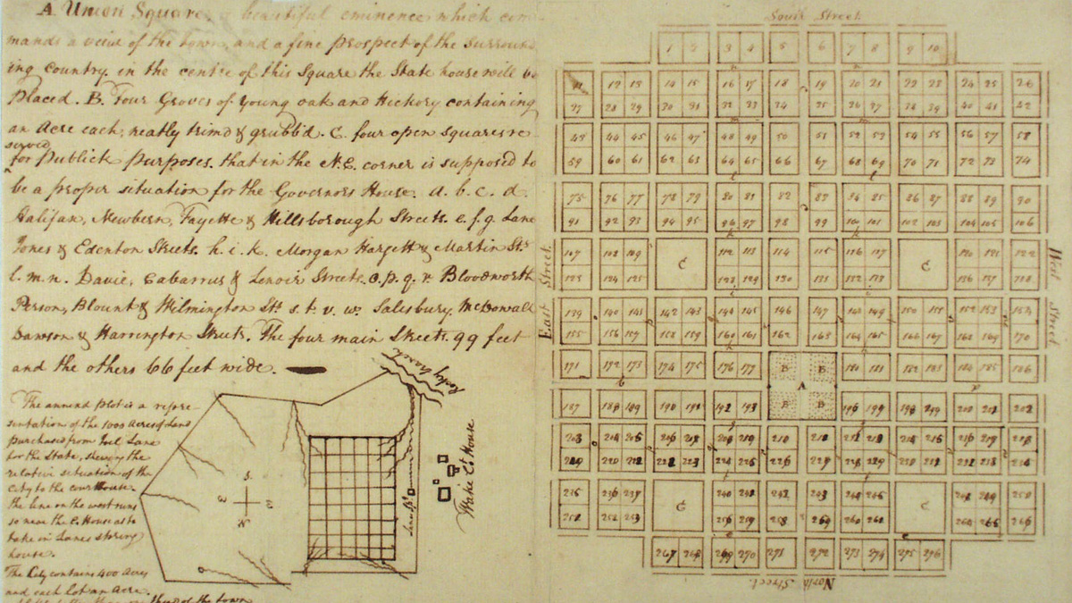 William Christmas' Plan of Raleigh