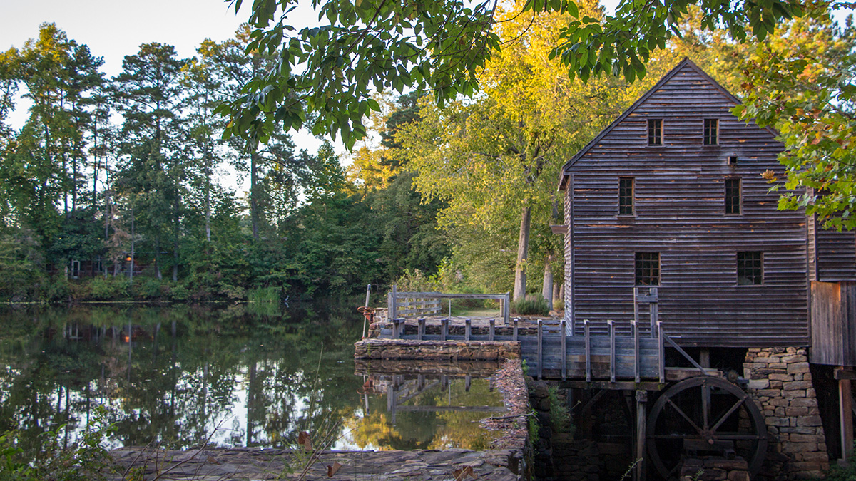 Historic Yates Mill County Park, Raleigh, NC
